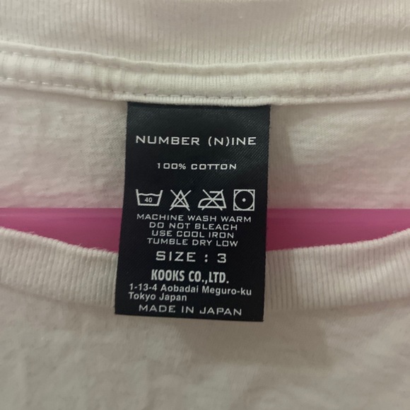 Number (n)ine “Give Peace A Chance” Long sleeve - Picture 2 of 3